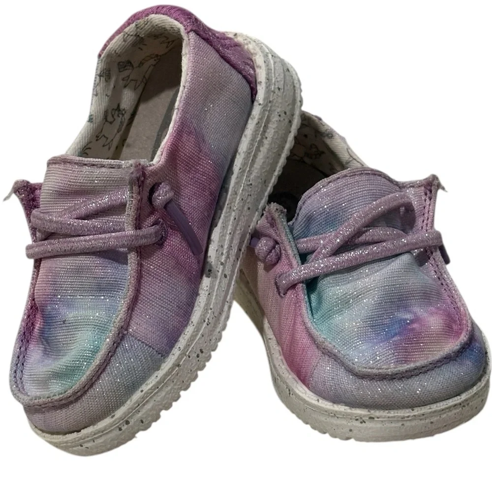 Hey Dude Infant Wendy Toddler Dreamer Slip On Shoes Size 6